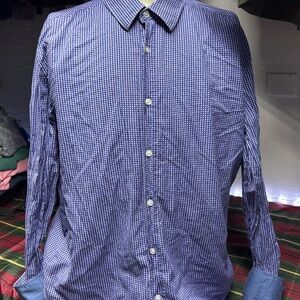 Mens hugo boss sz xl slim fit button shirt